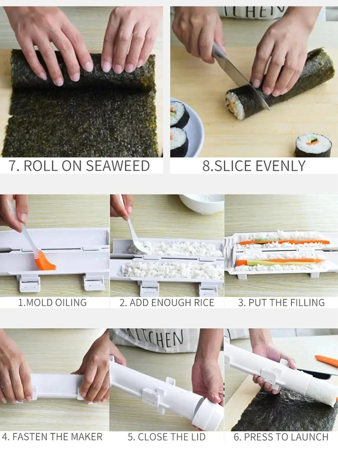 Sushi Maker + Envío Gratis + Pago Contra Entrega