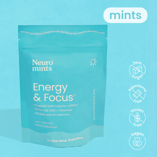 Mentas Neuro - Energía y Enfoque (180 Mentas)