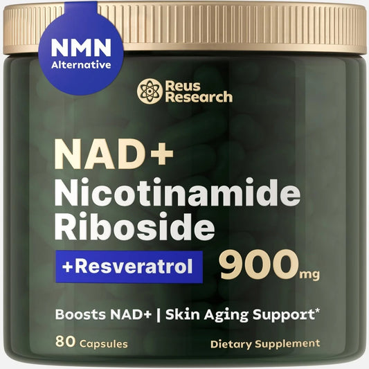Reus Research - NAD+ Resveratrol & Nicotinamida