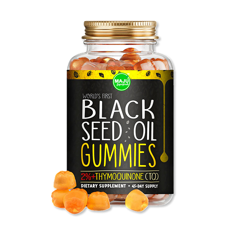 Gomitas de Aceite de Semilla Negra (90 unidades)