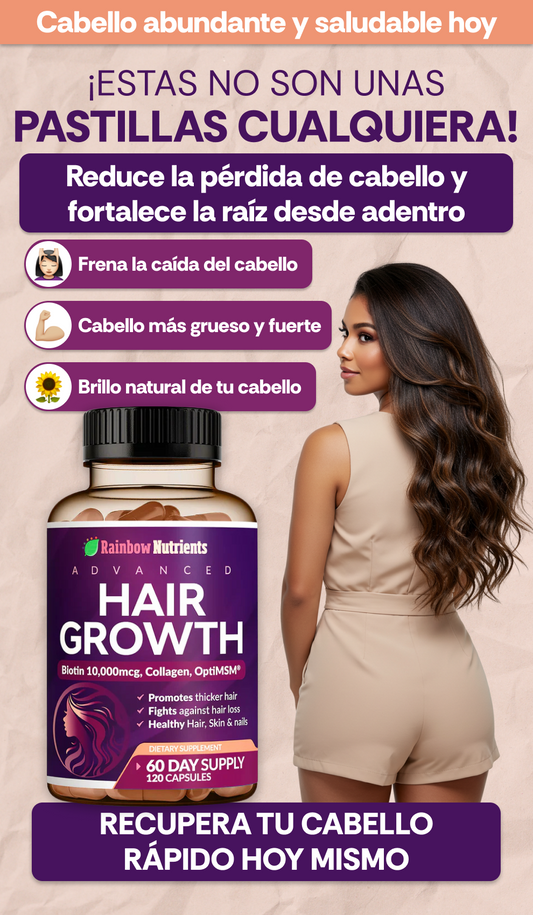 Hair Growth - Recupera tu Cabello Perdido