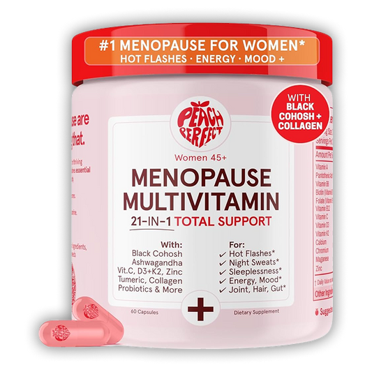 Multivitamínico para la Menopausia | 21 Vitaminas en Solo 1 Cápsula