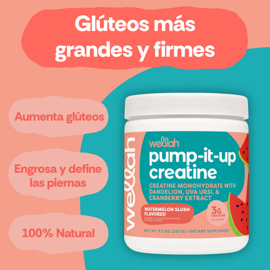 Pump-it-Up | Creatina Monohidratada con Diente de León, Uva Ursi y Extracto de Arándano